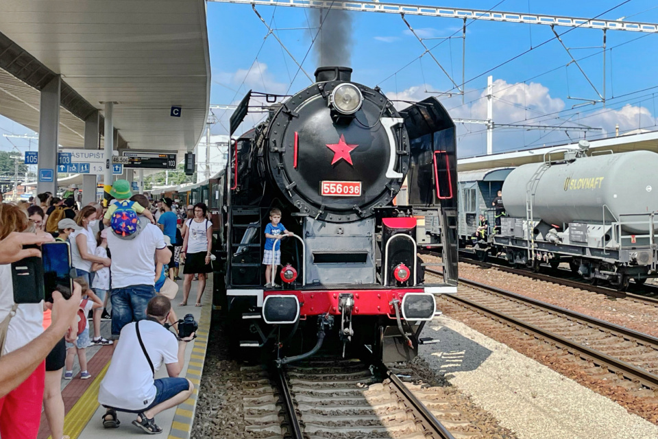 Historický vlak v Trnave | Foto: Dušan Vančo