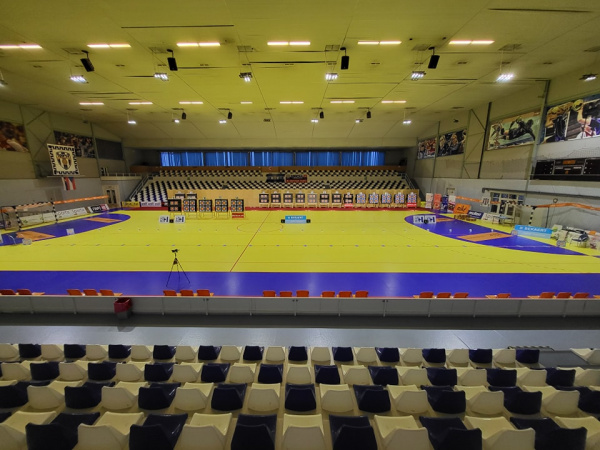 Pripravená športová hala | Zdroj: SPORTAcademy Hlohovec