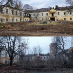 Záhrada pred a po. | Zdroj: Sokolovce