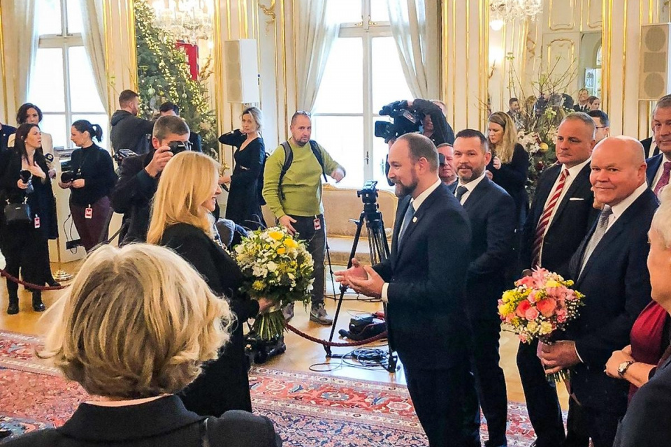 Stretnutie s prezidentkou. | Zdroj: Fb: Jozef Viskupič