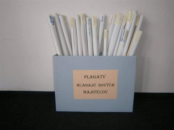 Plagáty v Senici. | Zdroj: Mestské kultúrne stredisko Senica