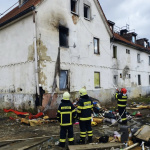 Dom na Coburgovej ulici v Trnave po požiari. | Zdroj: HaZZ