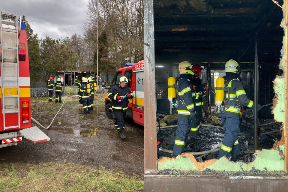 Či môže za požiar v Dolnej Krupej podpaľač, ukáže až vyšetrovanie. | Foto: Hasiči Jaslovské Bohunice