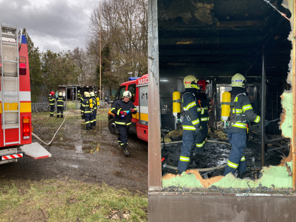 Či môže za požiar v Dolnej Krupej podpaľač, ukáže až vyšetrovanie. | Foto: Hasiči Jaslovské Bohunice