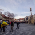 Pochod za mier v Trnave. | Zdroj: red.