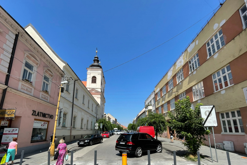 Štefánikova ulica v centre Trnavy | Foto: Pavol Holý