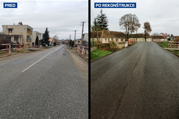Obnova pokračuje. | Zdroj: Správa a údržba ciest TTSK