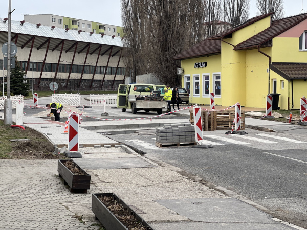 Výstavba priechodov napreduje. | Zdroj: Mesto Senica