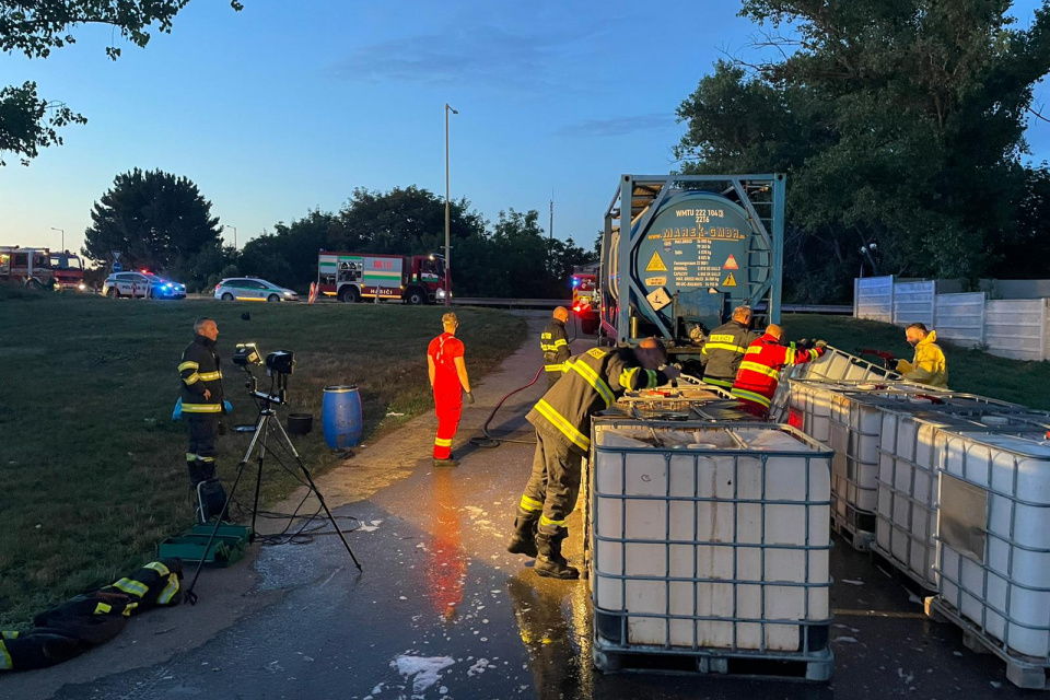 Situácia na odpočívadle | Foto: KR PZ TT
