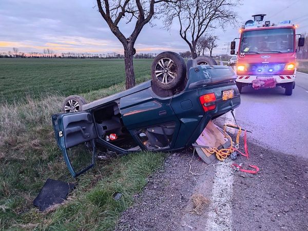Nehoda si vyžiadala život. | Zdroj: Polícia SR - Trnavský kraj