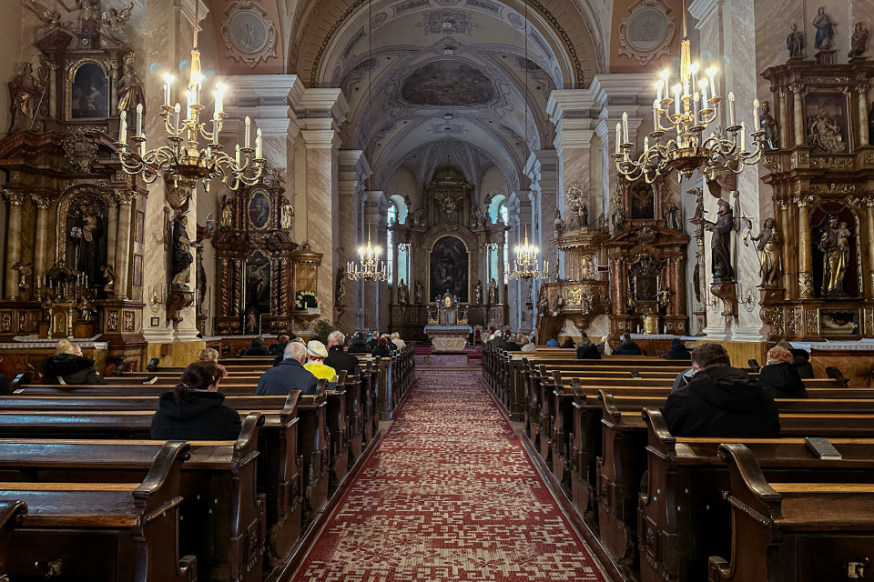 Piatok utrpenia Pána v kostole sv. Jakuba (Františkáni) v Trnave. | Foto: red.