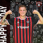 Milan Ristovski dnes oslavuje 25. narodeniny. | Foto: Spartak Trnava, fb