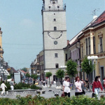 Pešia zóna v roku 1996. | Foto: Magdaléna Borodáčová, TASR