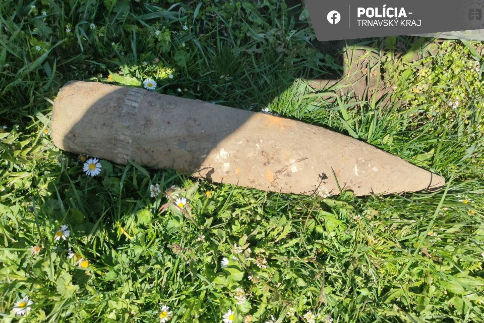 Mína bola pozostatkom z Druhej svetovej vojny | Zdroj: KRPZTT
