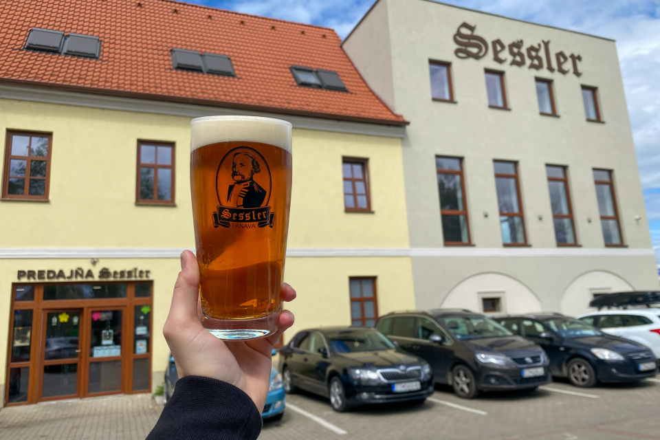 Sladovňa Sessler a ich dobre vychladené pivo | Foto: Kamila Pánisová