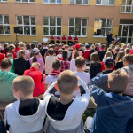 Na Andelov sa prišlo pozrieť množstvo detí | Zdroj: Spartak Trnava