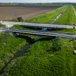 Pôvodný a provizórny most | Zdroj: TTSK