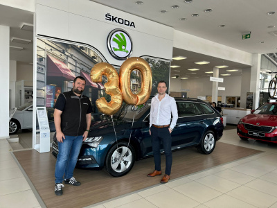 Spoločnosť Škoda oslavuje 30 rokov na Slovensku | Zdroj: Autocomodex