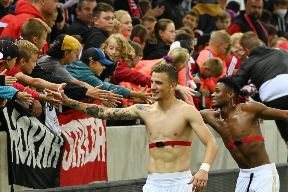 Deti na zápase proti Maccabi Tel Aviv | Zdroj: FB FC Spartak Trnava