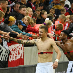 Deti na zápase proti Maccabi Tel Aviv | Zdroj: FB FC Spartak Trnava