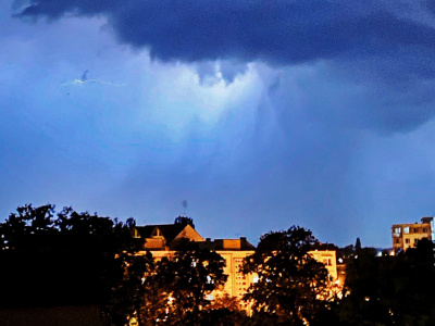Búrka nad Trnavou (ilustračné foto). | Foto: red.