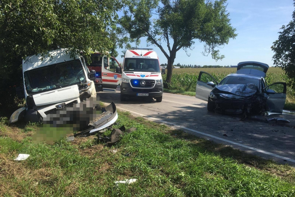 Nehoda Trebatice - Krakovany | Foto: KR PZ TT