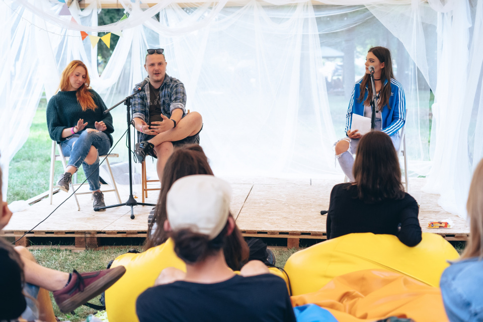 Diskusia na Vata feste | Zdroj: TS