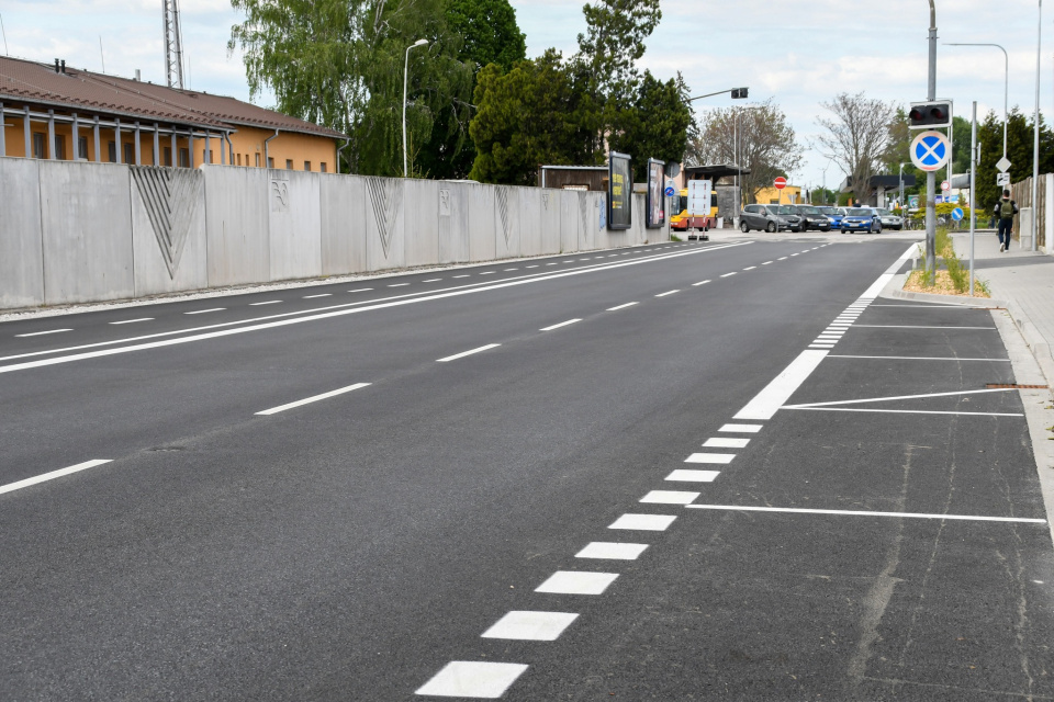 Úsek ulice po obnove. | Zdroj: Mesto Piešťany