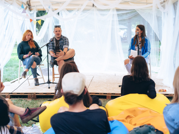 Diskusia na Vata feste | Zdroj: TS