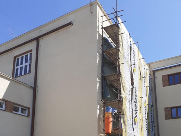 Rekonštrukcia ZŠ M. R .Štefánika | Zdroj: FB Peter Jančovič