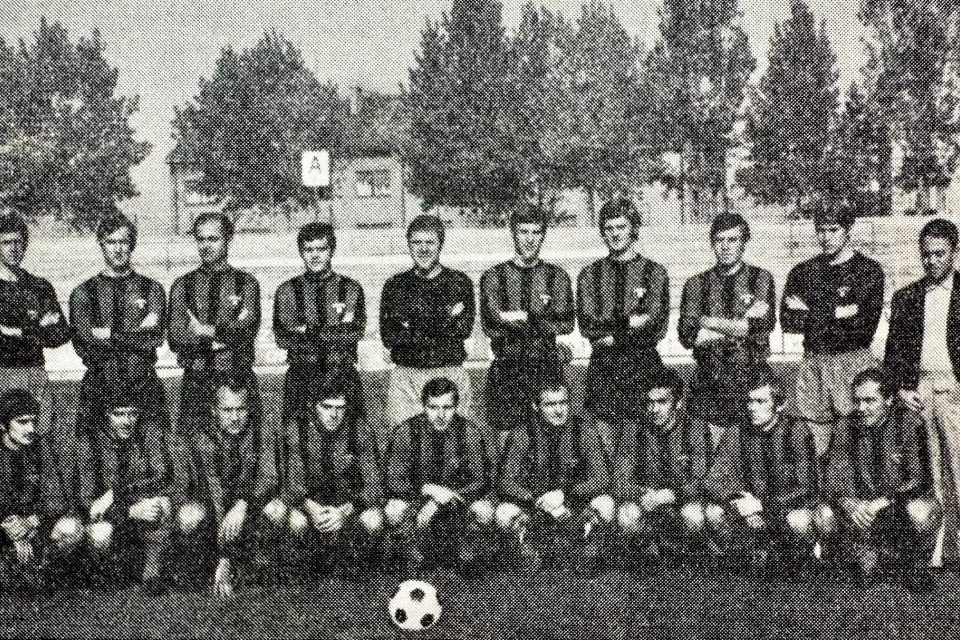 Trojnásobny majster ČSSR vo futbale. | Zdroj: Rozvoj Trnavy v rokoch 1964-1971