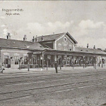Staničná budova v roku 1911. | Zdroj: Archív, Fb