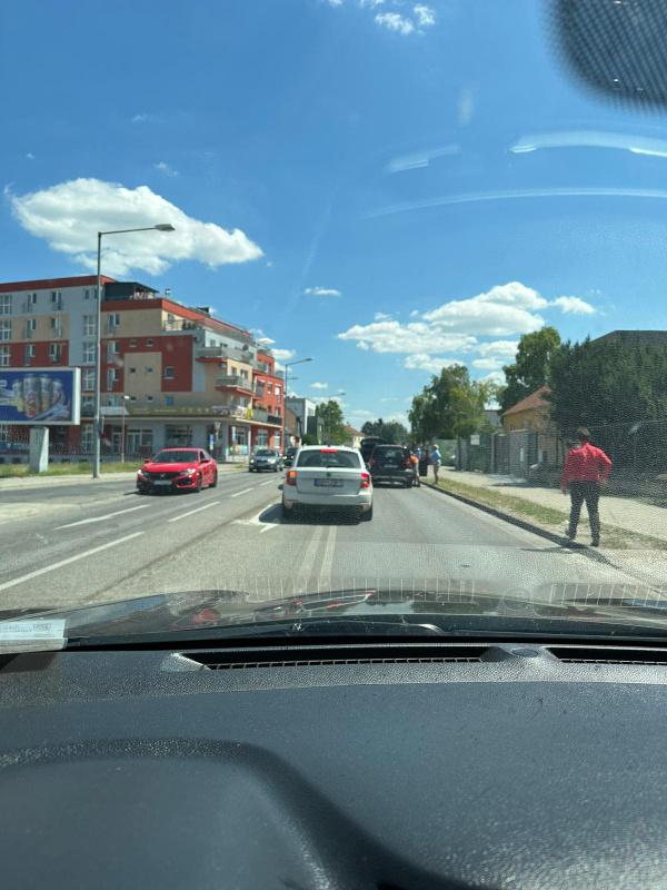 Nehoda v Trnave | Zdroj: red.