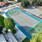 Nájdeme tu bežecký ovál aj basketbalové ihrisko | Zdroj: Fb Peter Bročka