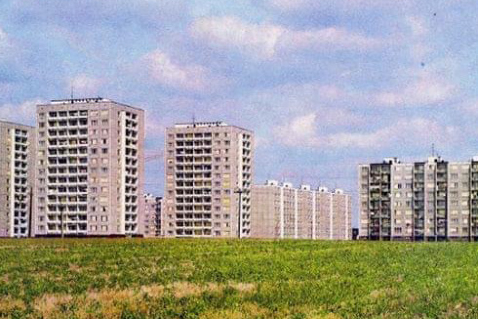Sídlisko na konci 80. rokov | Zdroj: FB Fotky stará Trnava