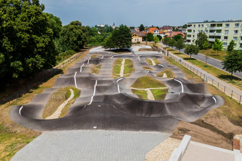 Pohľad na dráhu pre skúsenejších jazdcov | Zdroj: Mesto Trnava