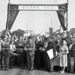 Slávnostné otvorenie mosta v roku | Foto: archív TASR, autor T. Andrejčák/25. augusta 1964