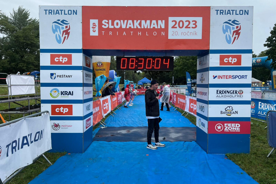 V Piešťanoch sa končí triatlon Slovakman. Vyhral Piešťanec Ondrej Kubo. | Foto: PJ