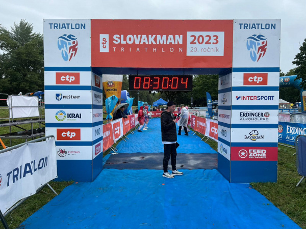 V Piešťanoch sa končí triatlon Slovakman. Vyhral Piešťanec Ondrej Kubo. | Foto: PJ