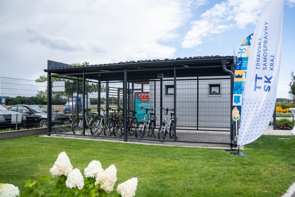 Bicykel si tam môžeme odložiť aj požičať | Zdroj: Krajská organizácia cestovného ruchu Trnavský kraj