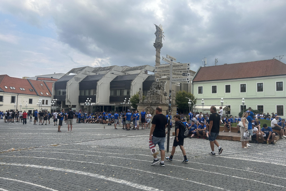 Takto aktuálne vyzerá Trojičné námestie | Foto: Karin Talajková, Trnavské rádio