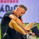 Je rozhodnuté. Spartak porazil Lech 3:1. | Reprofoto: RTVS