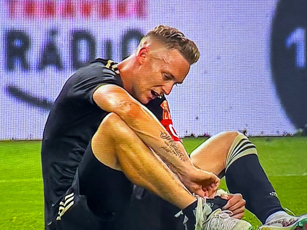 Je rozhodnuté. Spartak porazil Lech 3:1. | Reprofoto: RTVS
