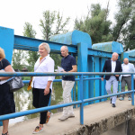 Na snímke splav, kde bude vybudovaná nová plavebná komora v Skalici vo štvrtok 17. augusta 2023. | Foto: Vladimír Miček, TASR
