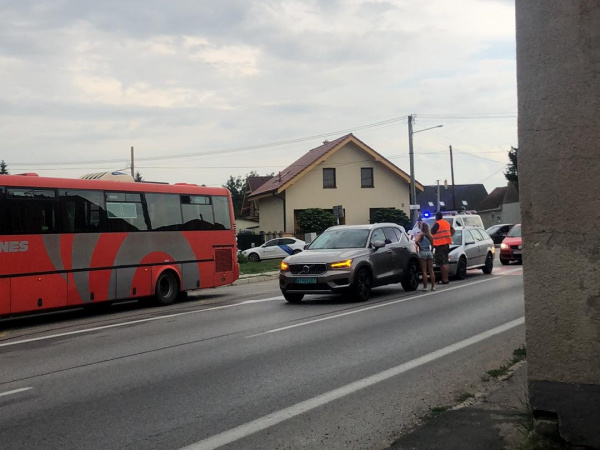 Nehoda vo Viničnom. l Foto: redakcia