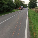 Nehoda pri Malženiciach | Foto: KR PZ TT