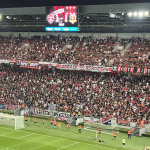 Napriek vypredanému štadiónu sa Spartakovcom nepodarilo poraziť Dnipro | Foto: Pavol Jurák, Trnavské rádio