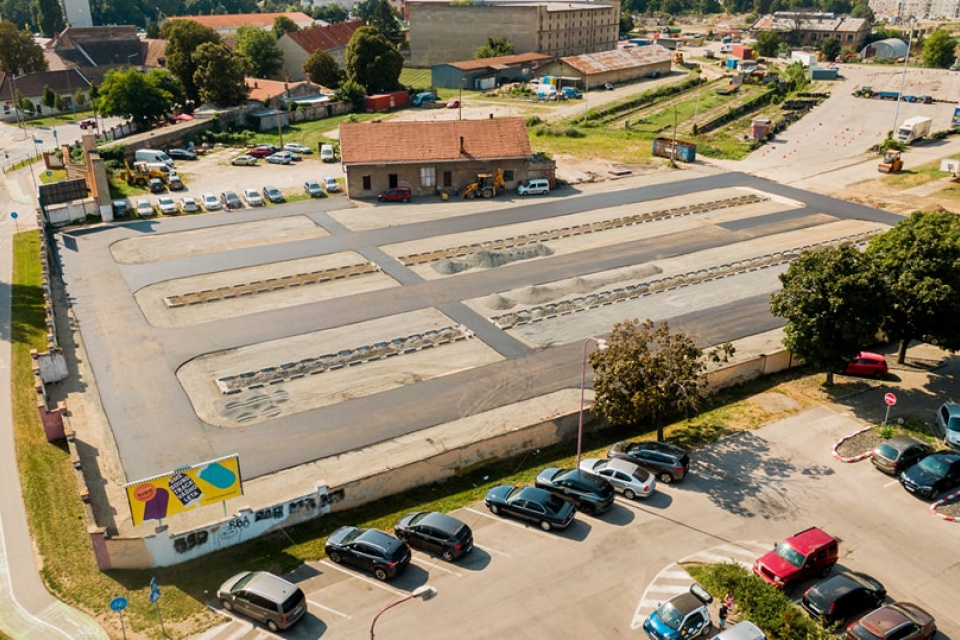 Parkovisko na Rybníkovej | Foto: Mesto Trnava