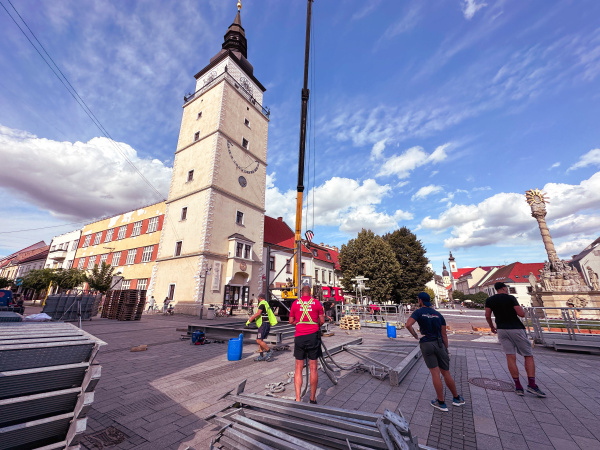 Trojičné námestie aktuálne | Zdroj: Pavol Holý, Trnavské rádio