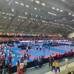 Záber z majstrovstiev vo Fínsku | Zdroj: Slovenský zväz Taekwon-Do ITF